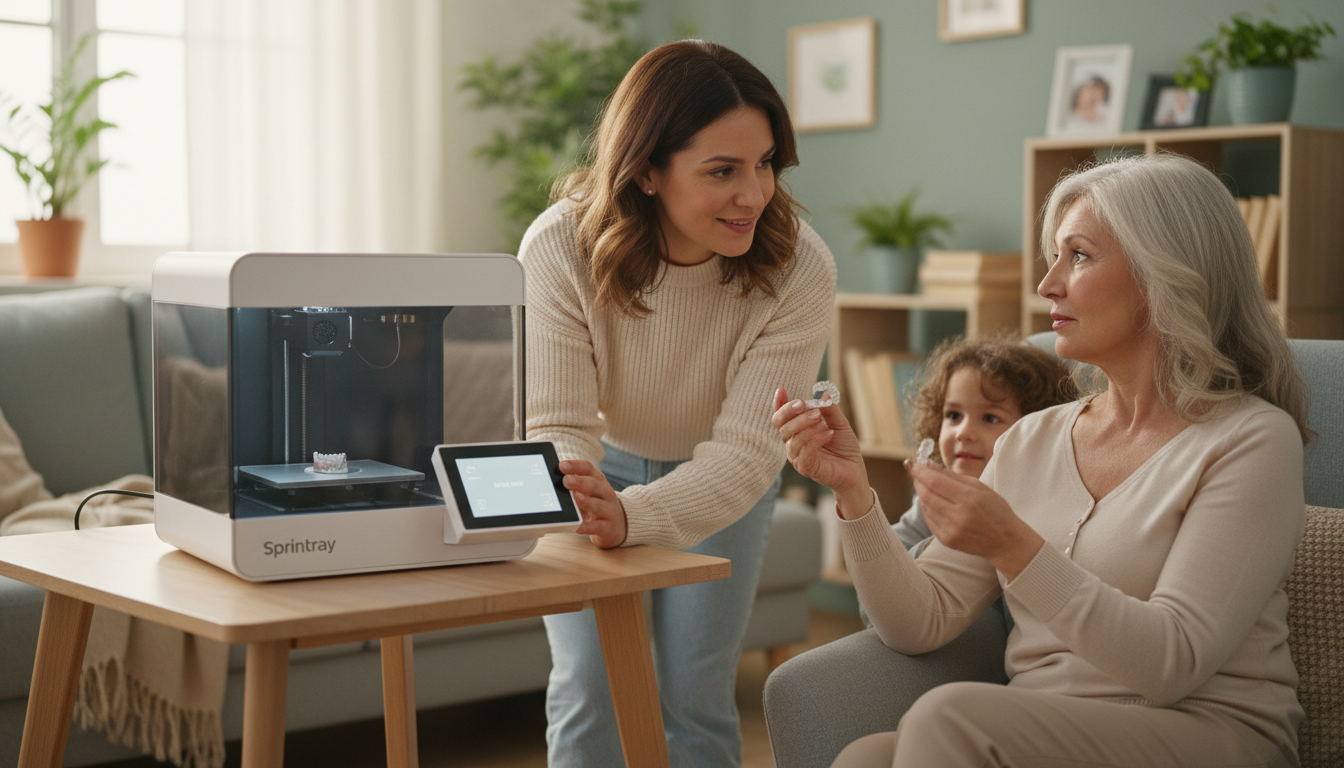 découvrez sprintray capdentaire, l'imprimante 3d dentaire innovante qui allie précision et rapidité pour des prothèses sur mesure de haute qualité.