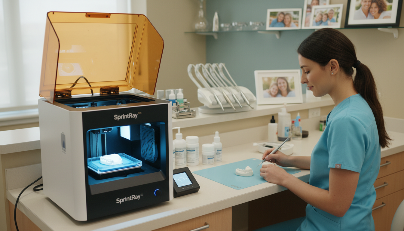 découvrez sprintray capdentaire, l'imprimante 3d dentaire innovante qui allie précision et rapidité pour des résultats professionnels et fiables.